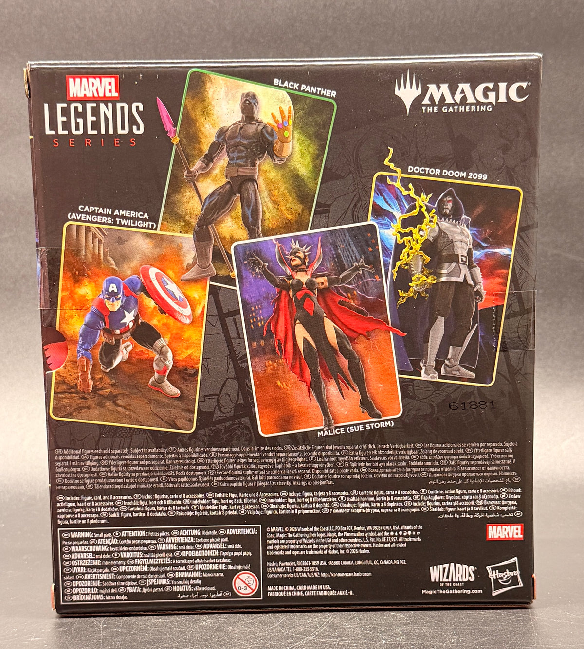 Doctor Doom 2099 Magic: The Gathering Marvel Legends Action Figure Hasbro 2026