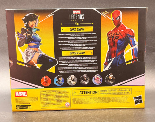 Spider-Man and Luna Snow Marvel Rivals Marvel Legends Action Figure Set Hasbro 2026