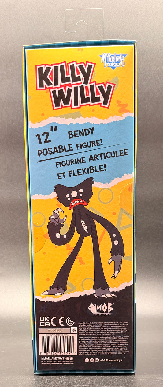 Killy Willy Poppy Playtime 12 in. Bendable Action Figure McFarlane Toys 2026