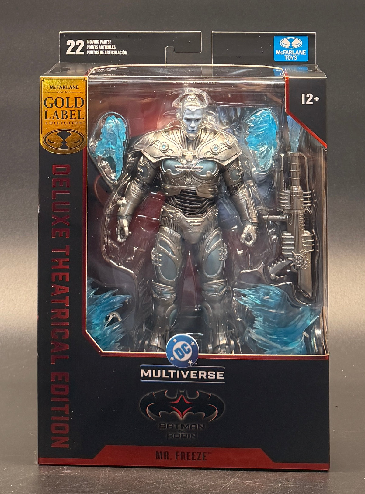 Mr. Freeze Batman & Robin Gold Label GameStop Exclusive Action Figure McFarlane Toys 2026