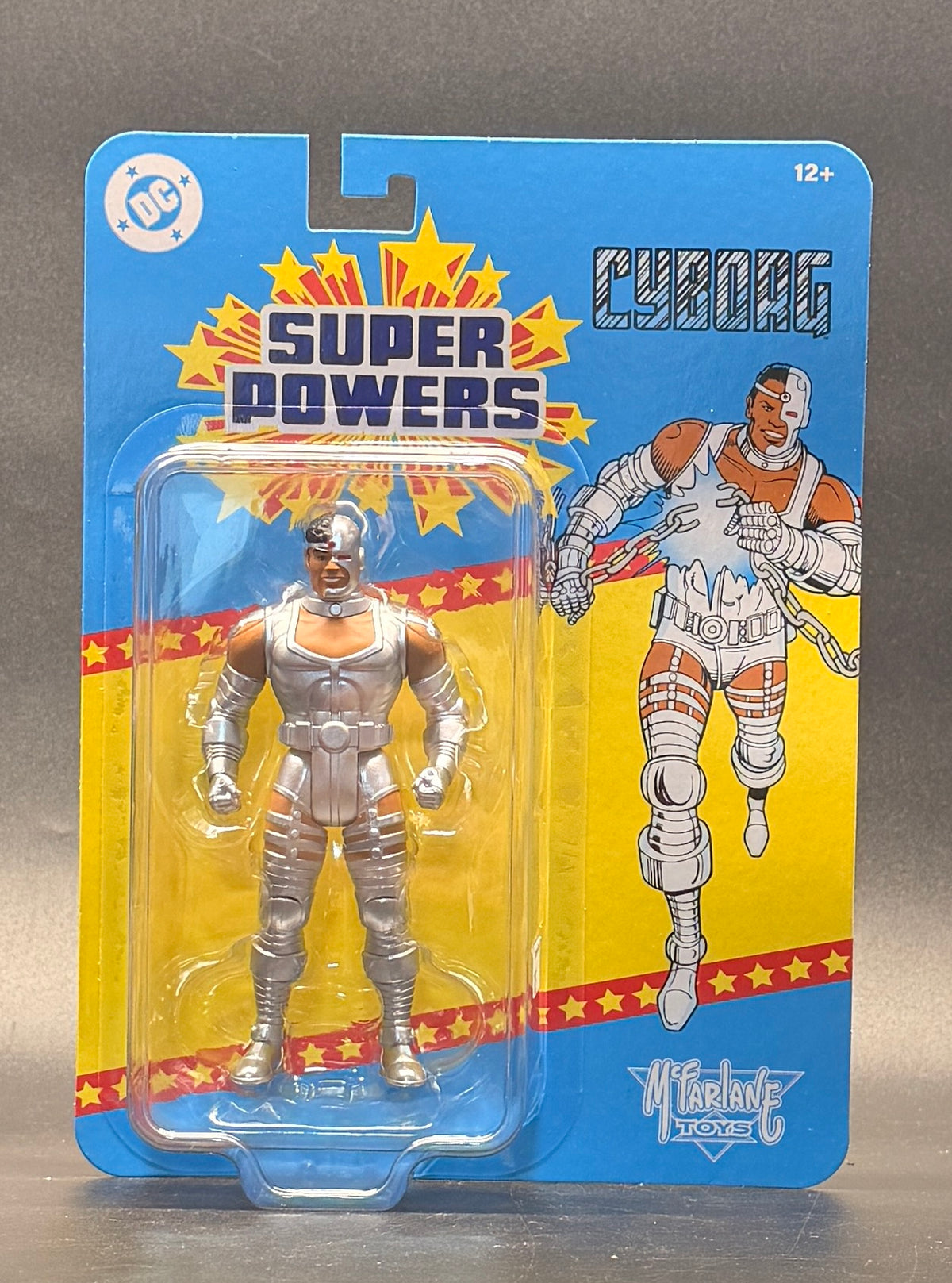 Cyborg (Metallic) DC Super Powers Action Figure McFarlane Toys 2026