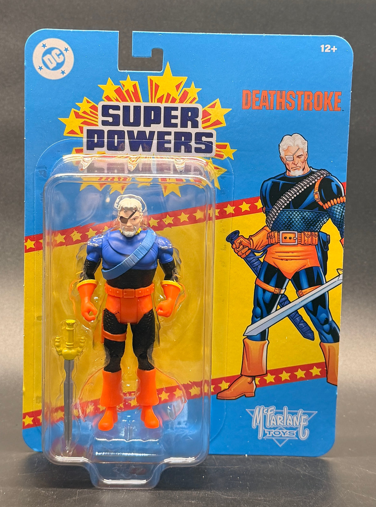 Deathstroke (Unmasked) DC Super Powers Action Figure McFarlane Toys 2026