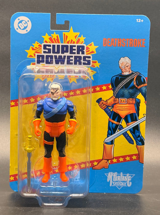 Deathstroke (Unmasked) DC Super Powers Action Figure McFarlane Toys 2026