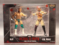 MJF and CM Punk AEW: Blood & Guts Ringside Collectibles Exclusive Action Figure Set Jazwares 2023