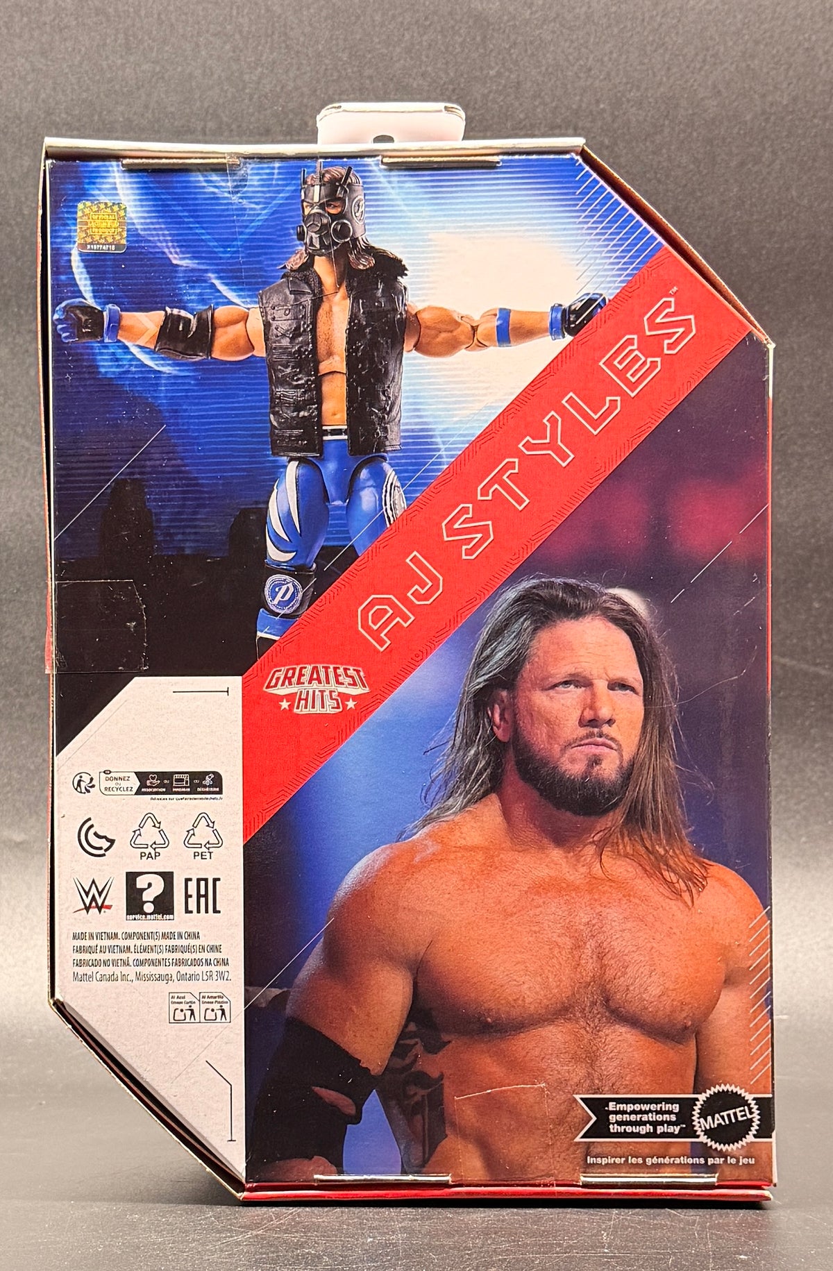 AJ Styles WWE: Ultimate Edition Greatest Hits Series 7 Action Figure Mattel 2026