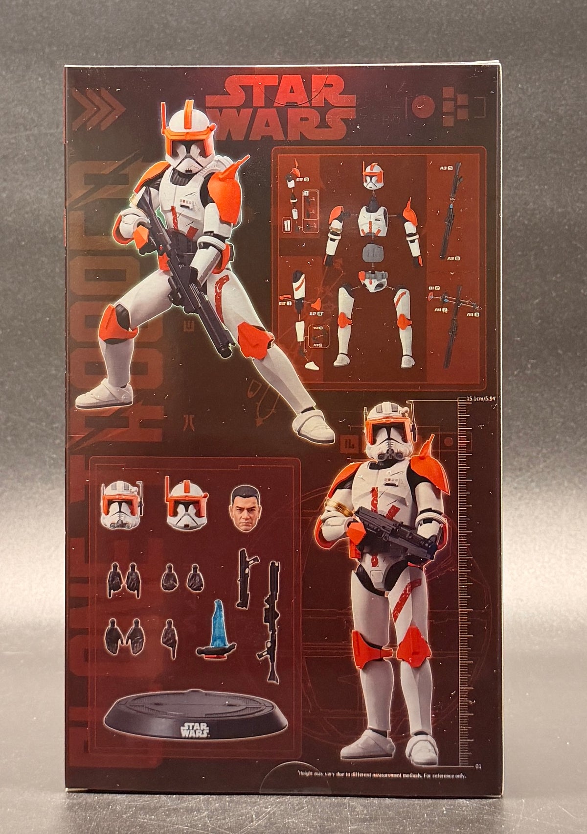 Commander Cody Star Wars: Attack of the Clones Champion Class Model Kit Blokees 2026