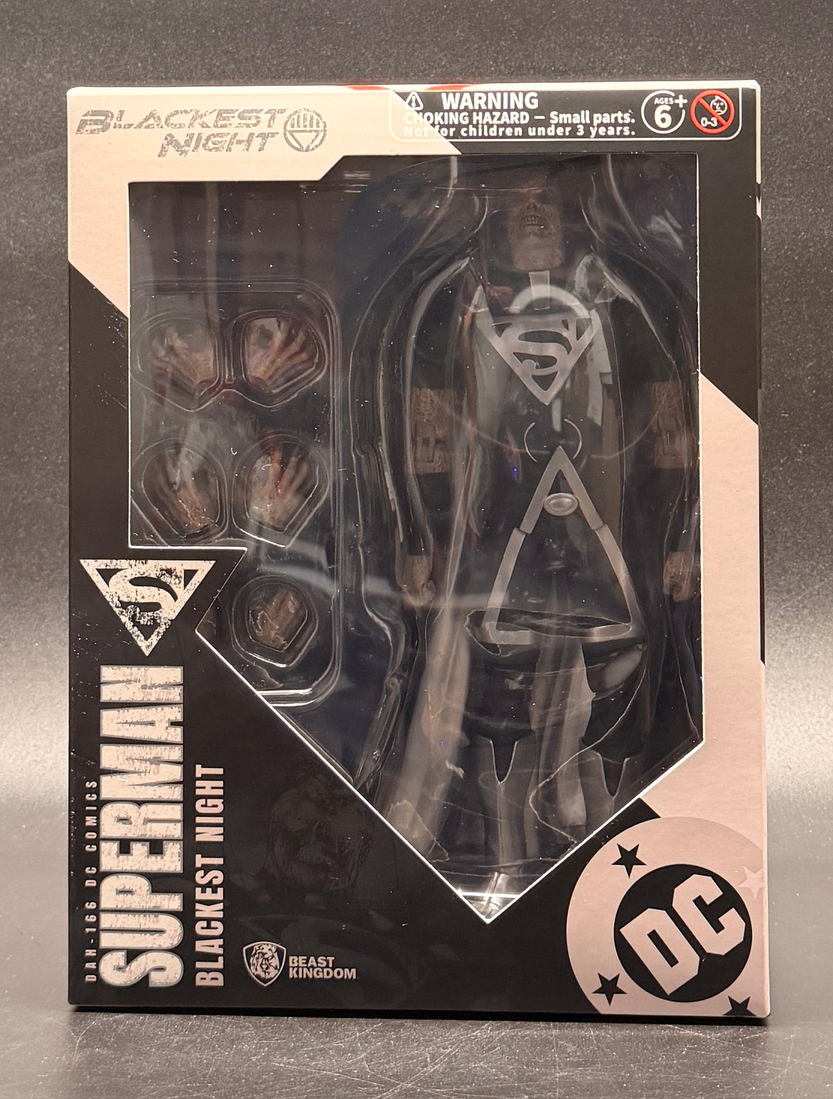 Superman DAH-166 Blackest Night Exclusive Action Figure Beast Kingdom 2026