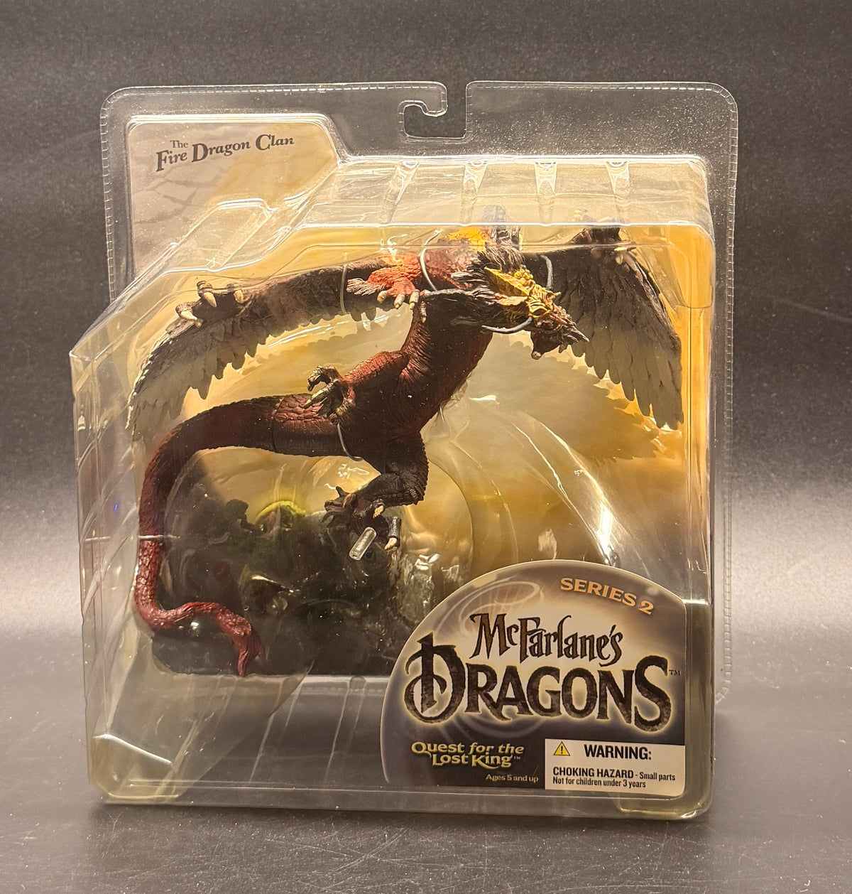 Fire Clan Dragon McFarlane's Dragons Action Figure McFarlane Toys 2005
