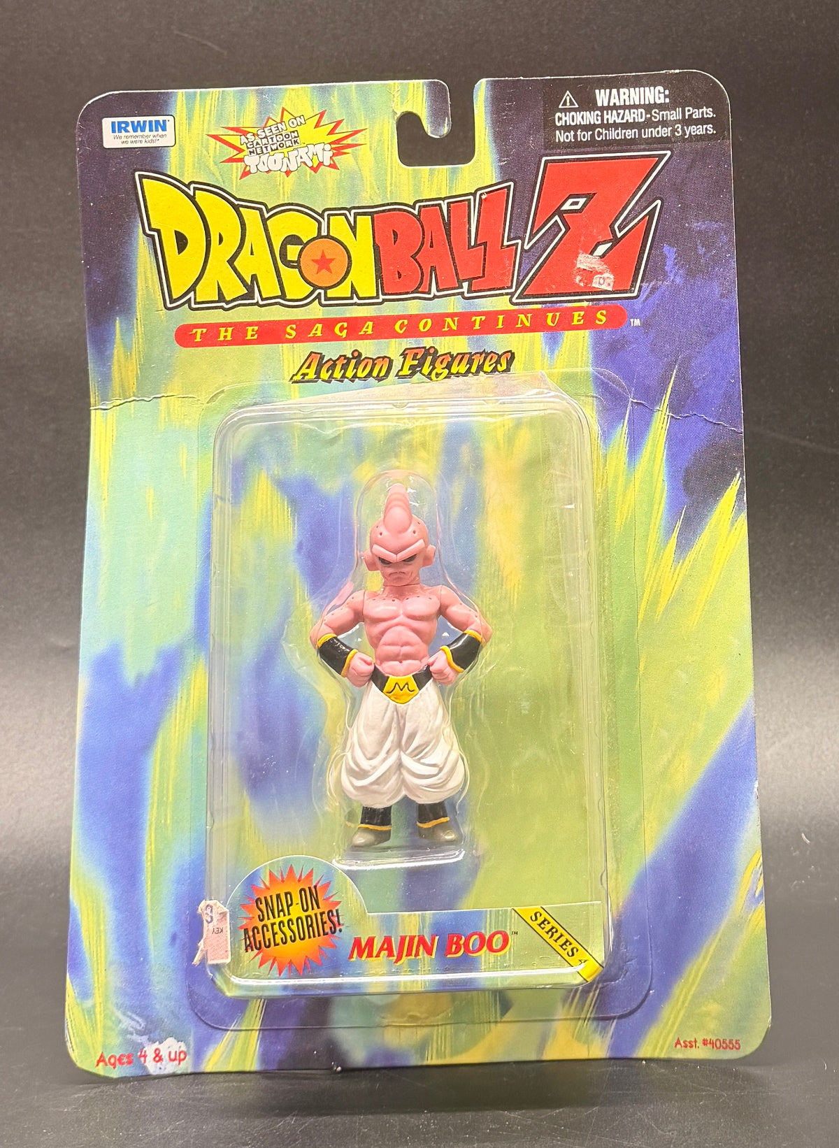 Majin Boo Dragon Ball Z The Saga Continues Series 4 Action Figure Irwin Toys 1999