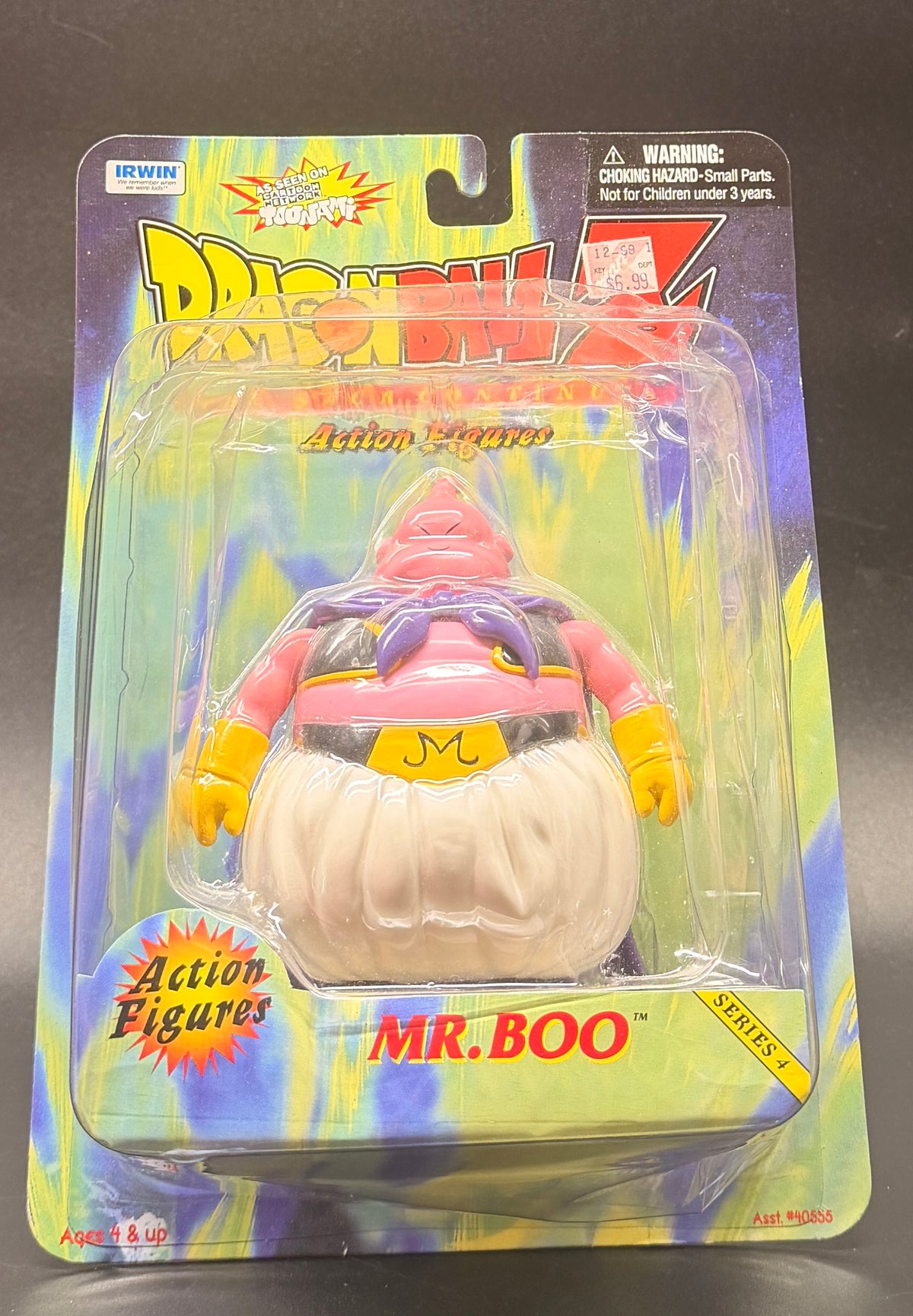 Mr. Boo Dragon Ball Z The Saga Continues Series 4 Action Figure Irwin Toys 1999