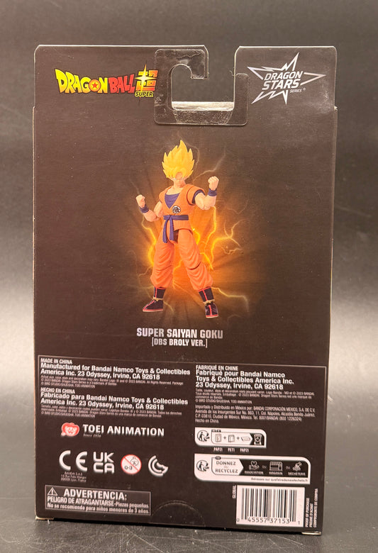 Super Saiyan Goku DBS Broly Version Dragon Ball Super Dragon Stars Target Exclusive Action Figure Bandai 2023