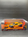 Wolverine Marvel X-Men 2020 Corvette C8 Diecast Car with Figure Jada Toys