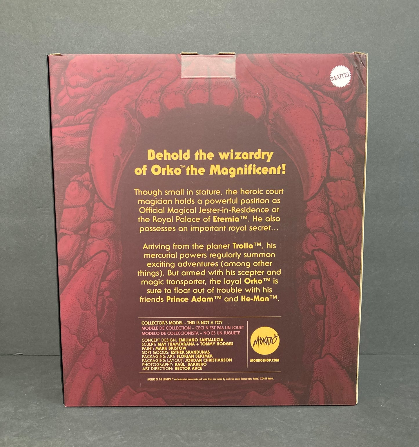 Orko Masters of the Universe Timed Edition MONDO 1/6 Scale Figure