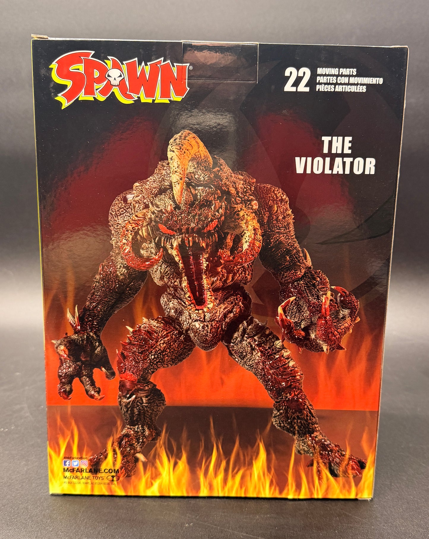 The Violator (Bloody) McFarlane Spawn Mega Fig