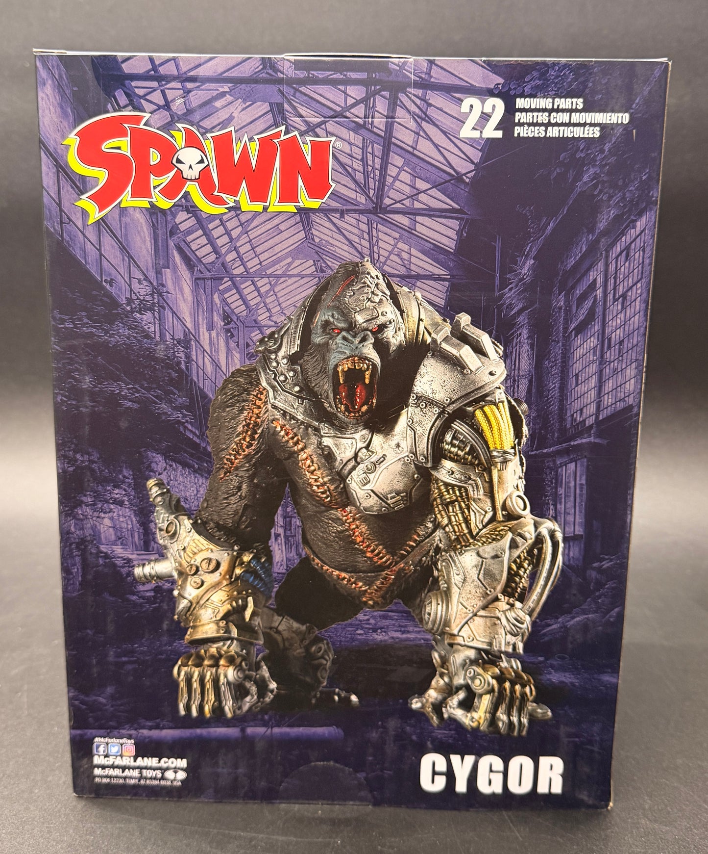 Cygor McFarlane Spawn Mega Fig