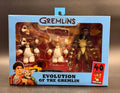 Evolution of The Gremlins 3 Figure set Neca