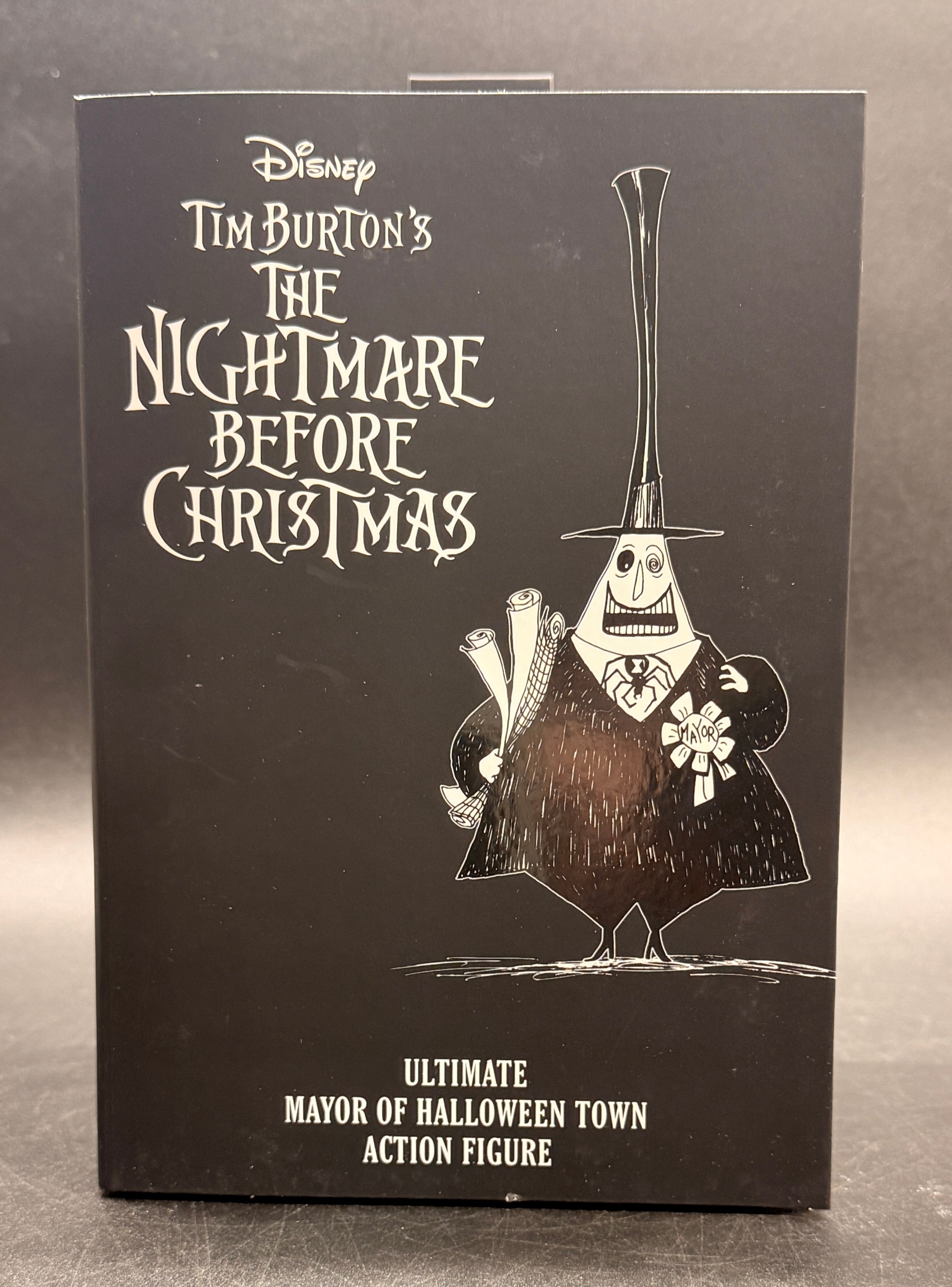 Ultimate Mayor of Halloween Town Action Figure The Nightmare Before Christmas Neca