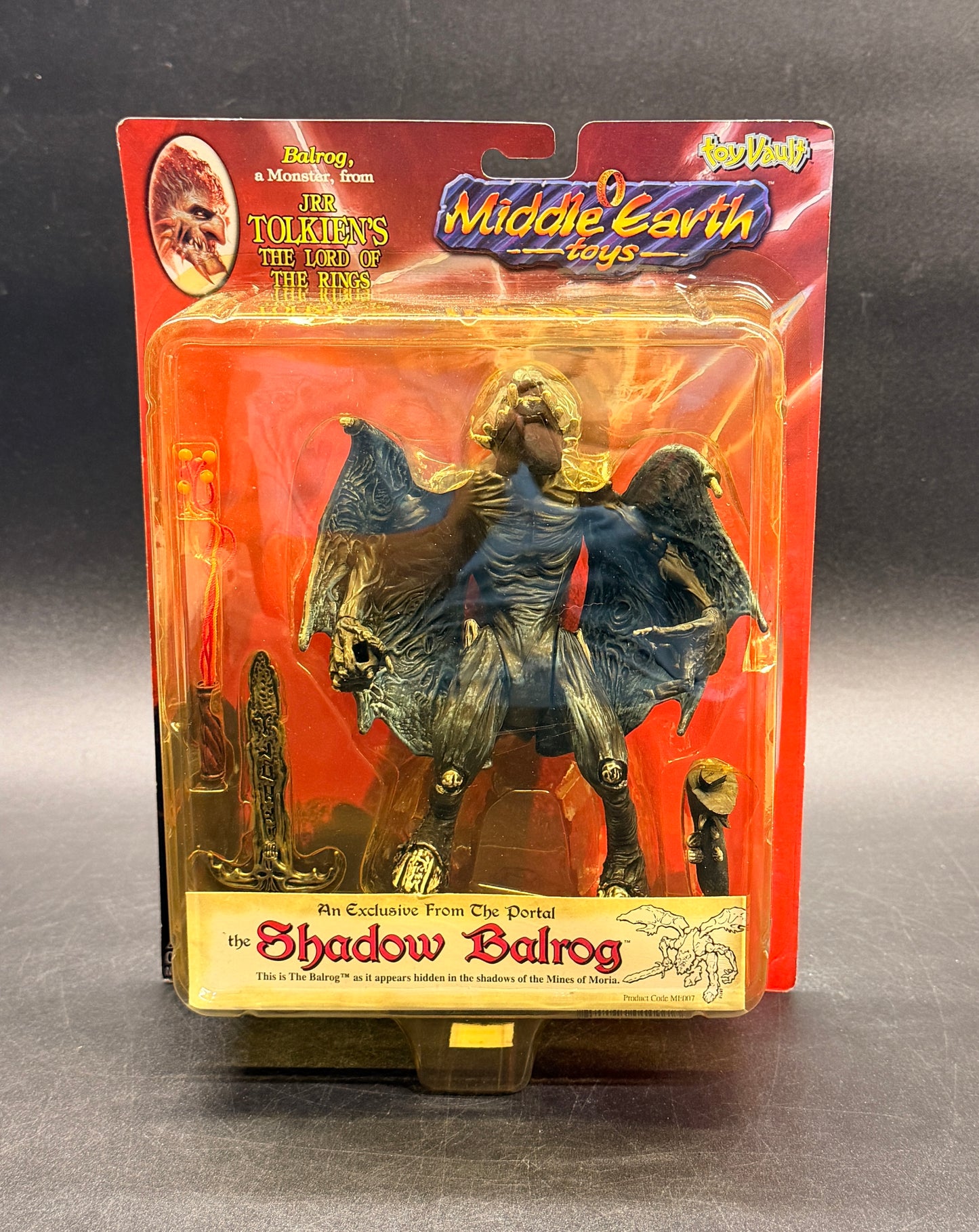 The Shadow Balrog Lord of the Rings Middle Earth Toys Toy Vault 1998