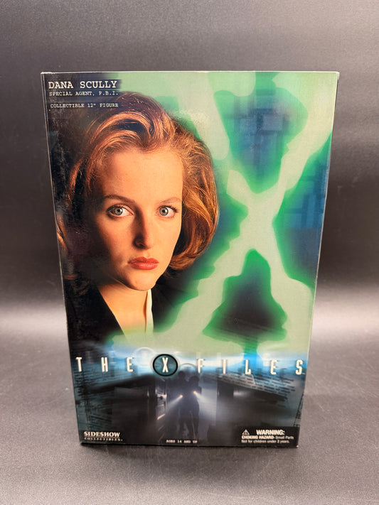 Dana Scully SideShow Collectibles 12” X-Files Collectible Figure 2005 (opened)