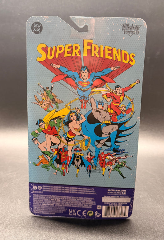 Jayna and Gleek (The Wonder Twins) McFarlane Red Platinum DC Super Friends Figure 2025