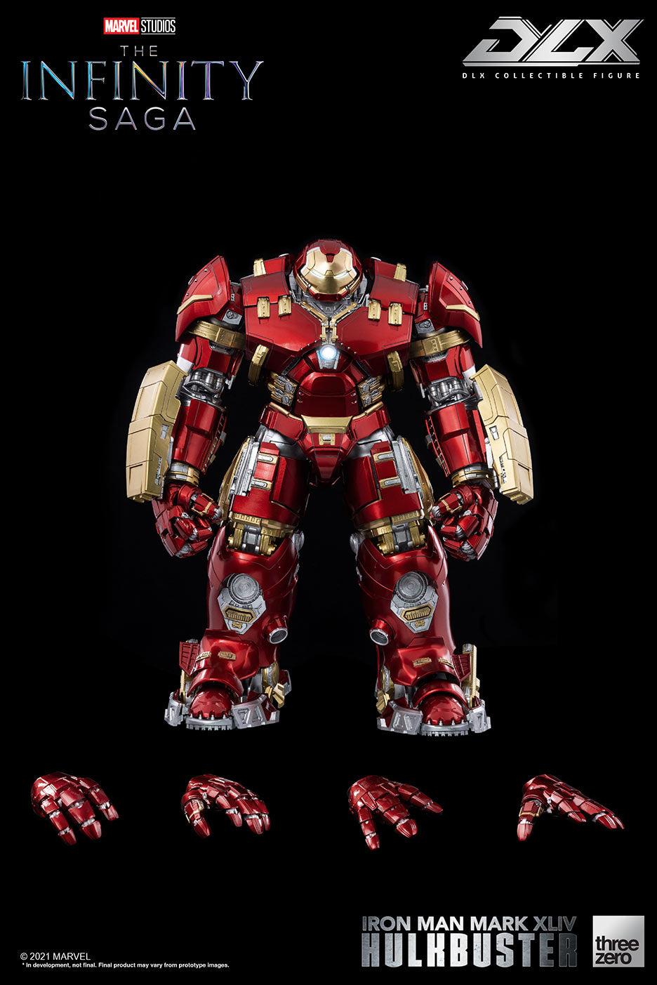 Iron Man MK 44 HulkBuster DLX Threezero Action Figure