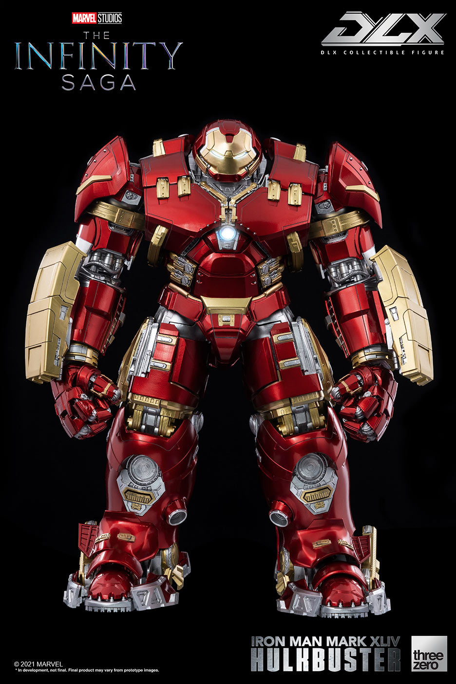 Iron Man MK 44 HulkBuster DLX Threezero Action Figure