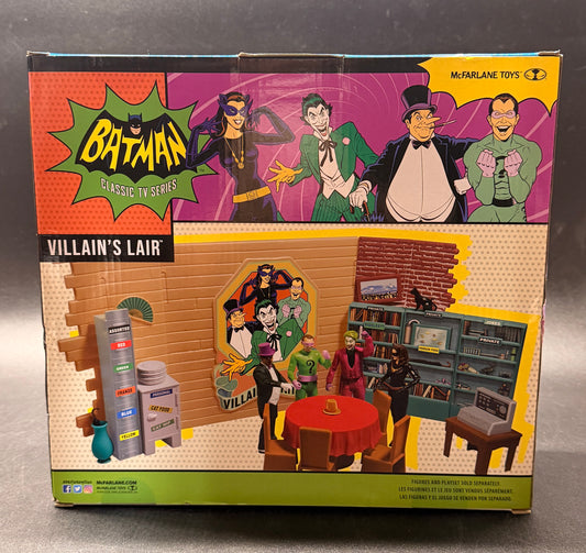 Villian's Lair McFarlane Batman ‘66 Playset 2022
