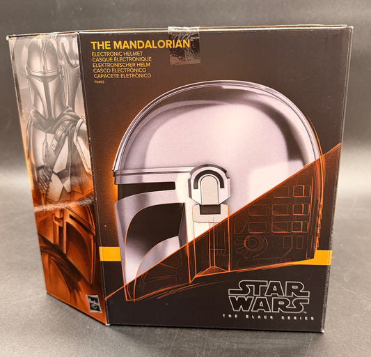 The Mandalorian Black Series The Mandalorian Hasbro Star Wars Electronic Cosplay Helmet