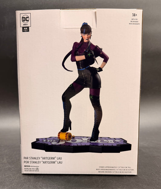 The Joker Purple Craze Statues - 1/10 Scale Punchline By Stanley Artgerm Lau (Resin) DC Direct McFarlane Toys