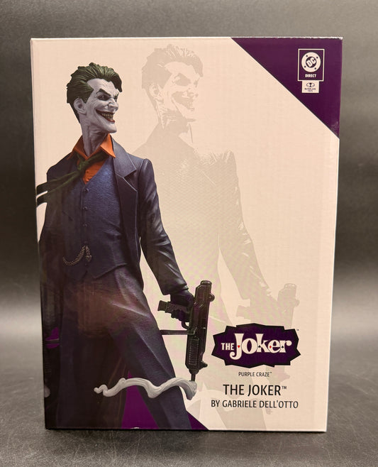 The Joker Purple Craze Statues - 1/10 Scale The Joker By Gabriele Dell'Otto (Resin) DC Direct Mcfarlane