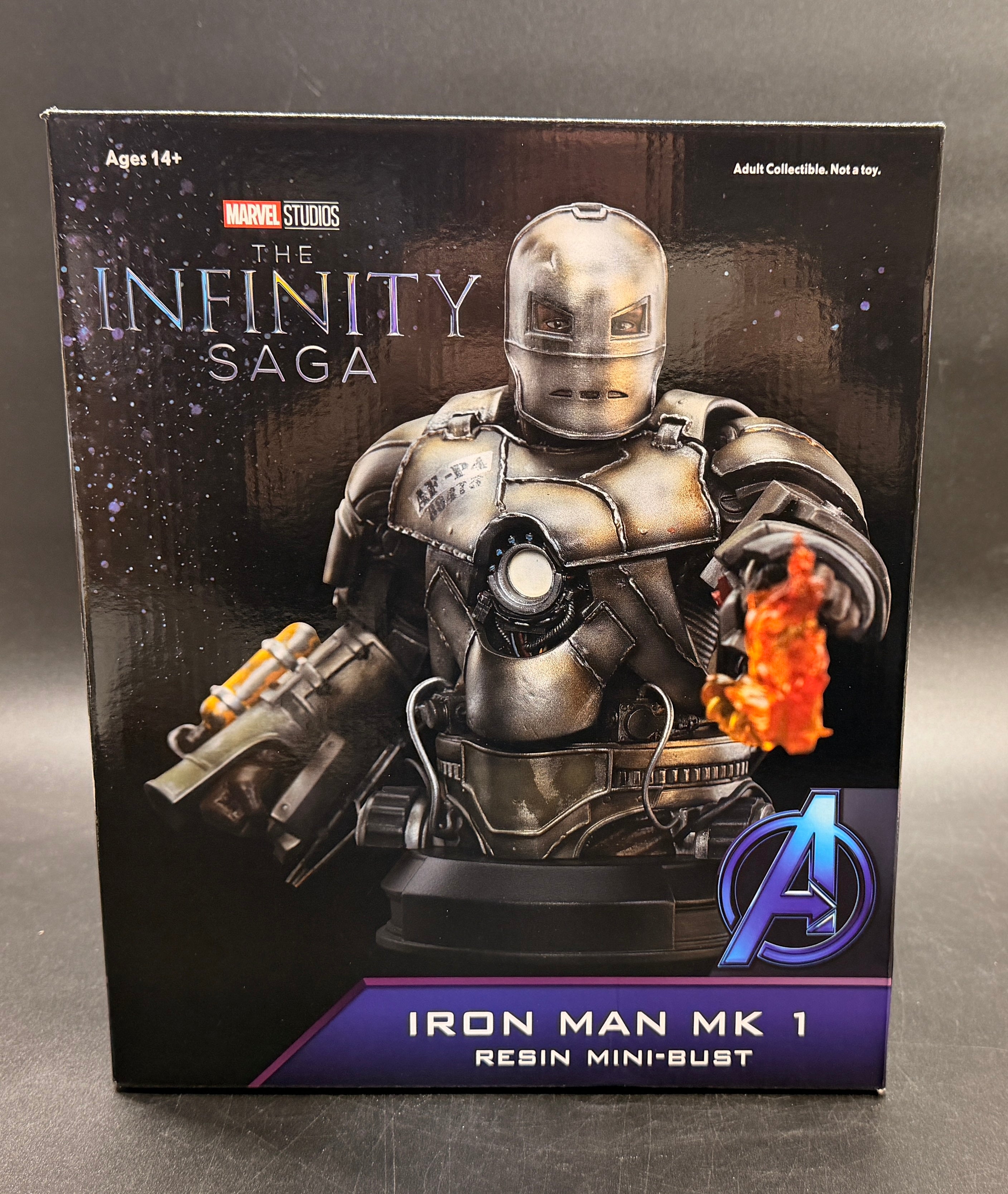 Marvel The Infinity Saga - Iron Man Mk. 1 1/6 Scale Limited Edition Mini Bust Diamond Select
