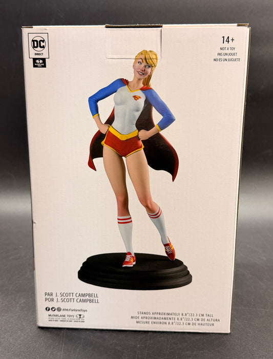McFarlane Toys DC Direct Supergirl by J. Scott Campbell (DC Cover Girls) 1:8 Scale Resin Statue