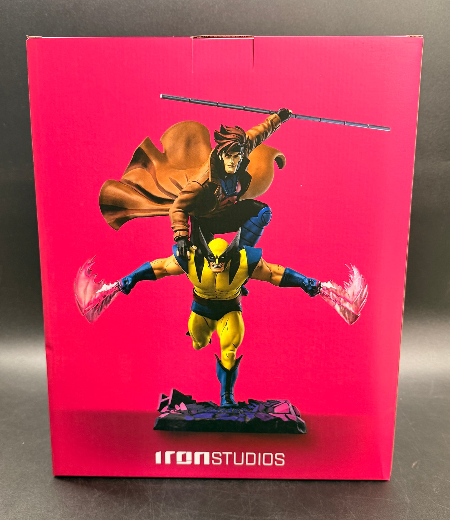 X-Men 97 Gambit and Wolverine Limited Edition Art Scale 1/10 Iron Studios Statue
