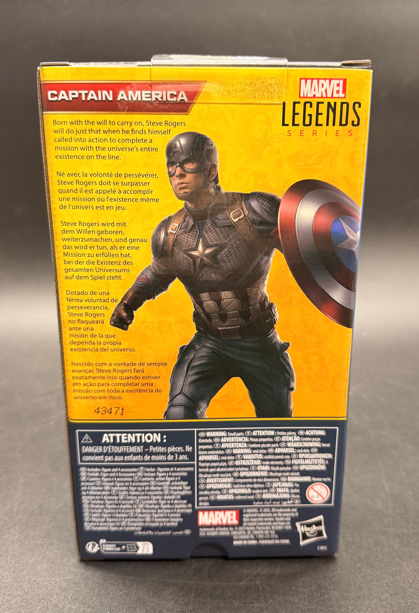 Captain America Hasbro Marvel Legends Figure 2025