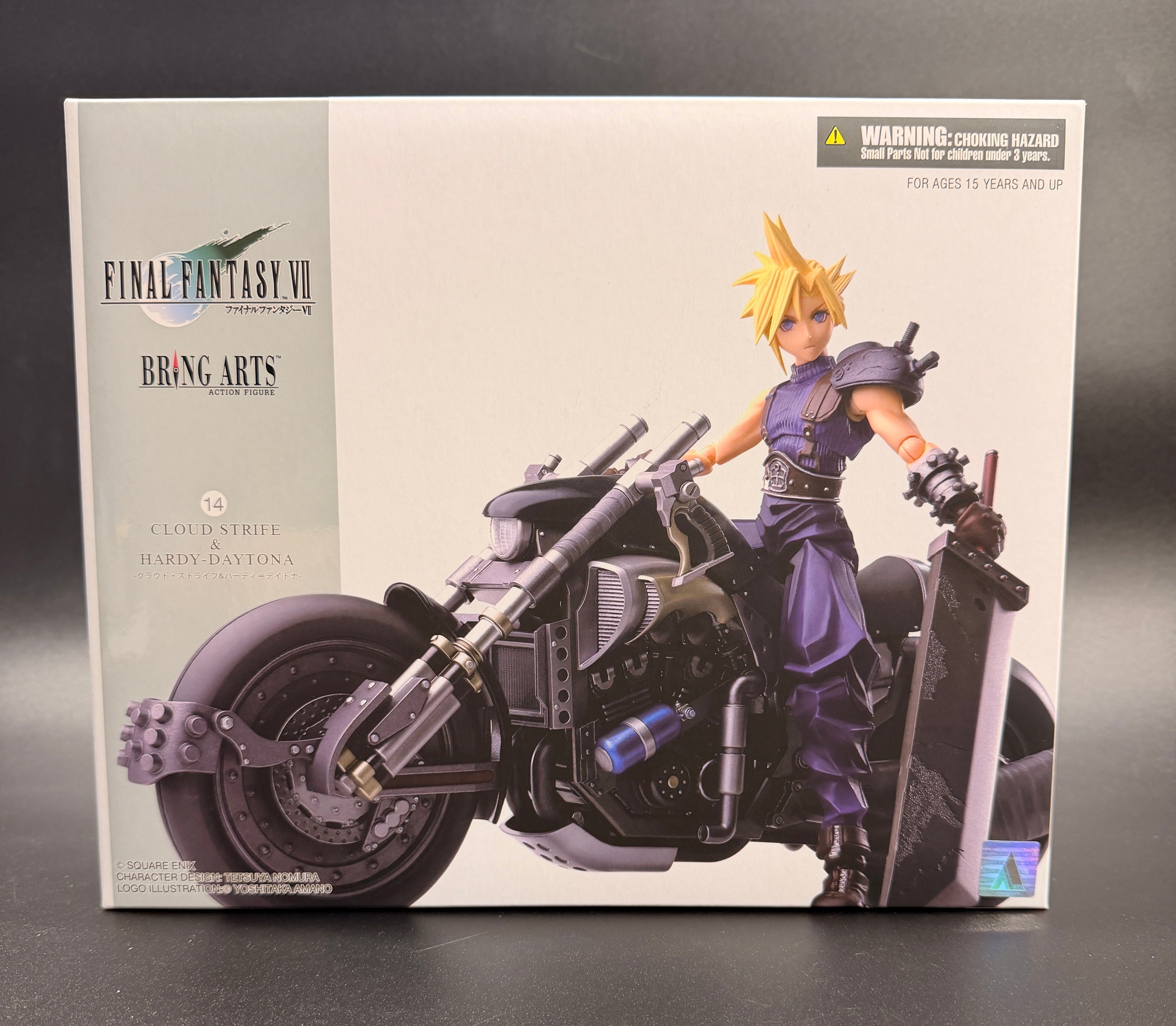 Cloud Strife & Hardy-Daytona Bring Arts Action Figure Final Fantasy VII