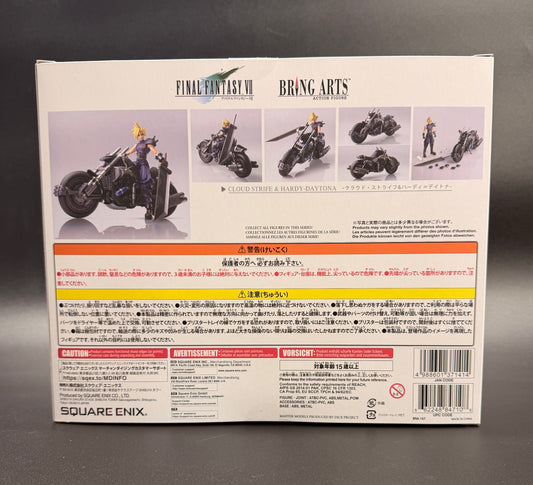 Cloud Strife & Hardy-Daytona Bring Arts Action Figure Final Fantasy VII