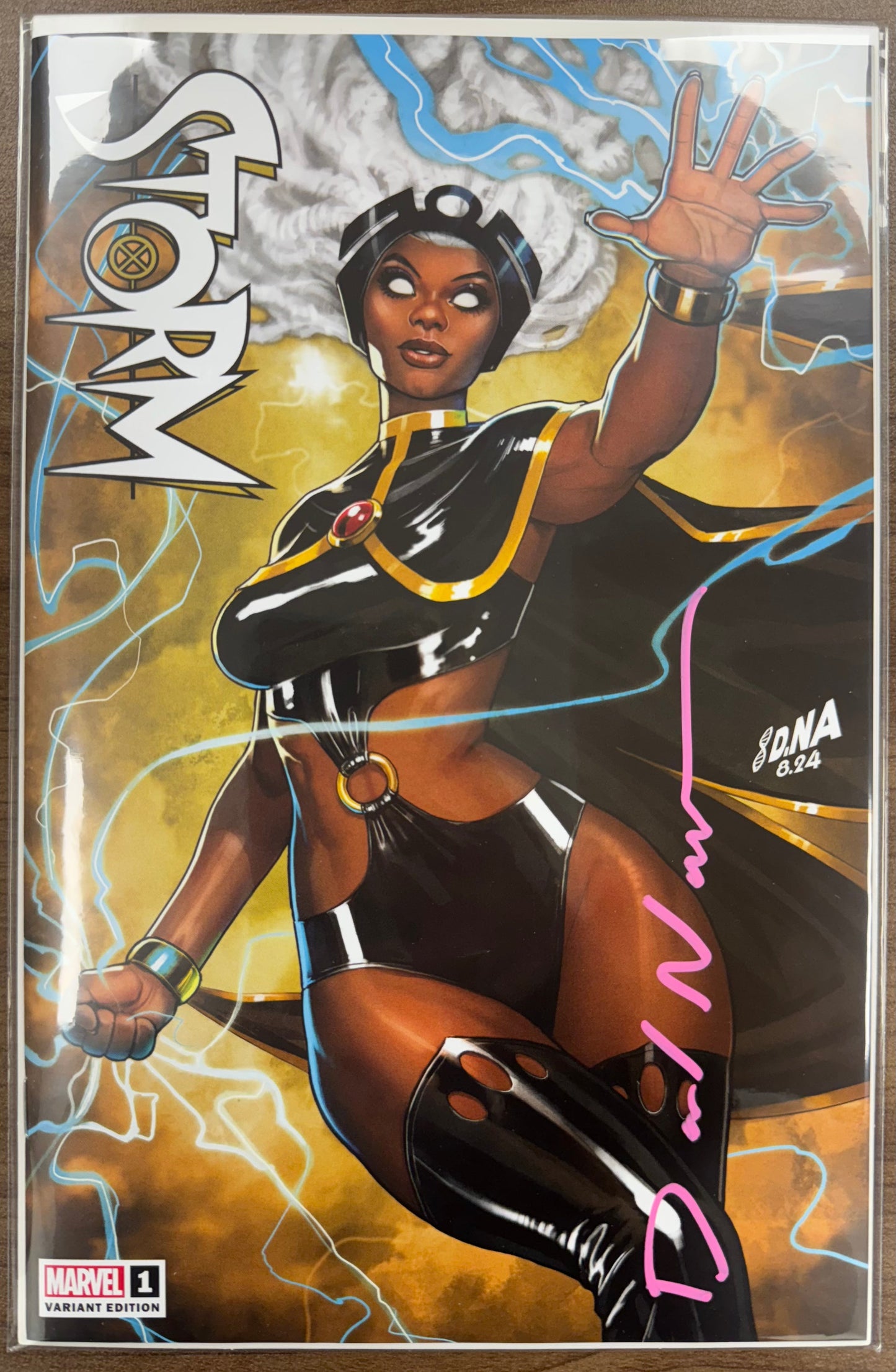 [SIGNED W/ COA] STORM #1 UNKNOWN COMICS DAVID NAKAYAMA EXCLUSIVE VAR SIGNED BY DAVID NAKAYAMA [IN STOCK]