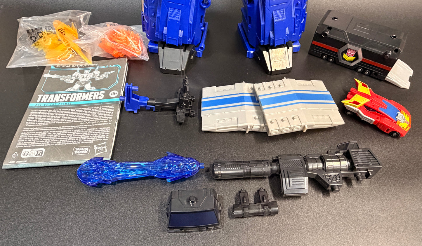 Transformers Age of the Primes The Thirteen Star Optimus Prime 15” Action Figure Hasbro (open in box)