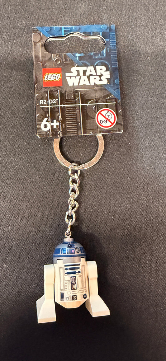 R2-D2 Lego minifigure keychain