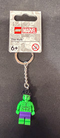 The Hulk Lego minifigure keychain