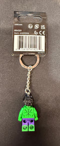 The Hulk Lego minifigure keychain