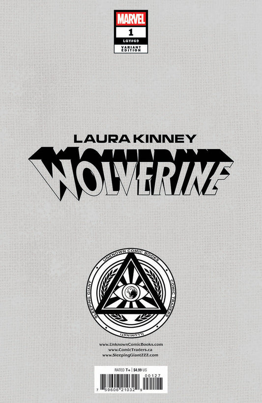 Laura Kinney: Wolverine #1 Unknown Comics Sabine Rich Exclusive Virgin Var (12/11/2024)