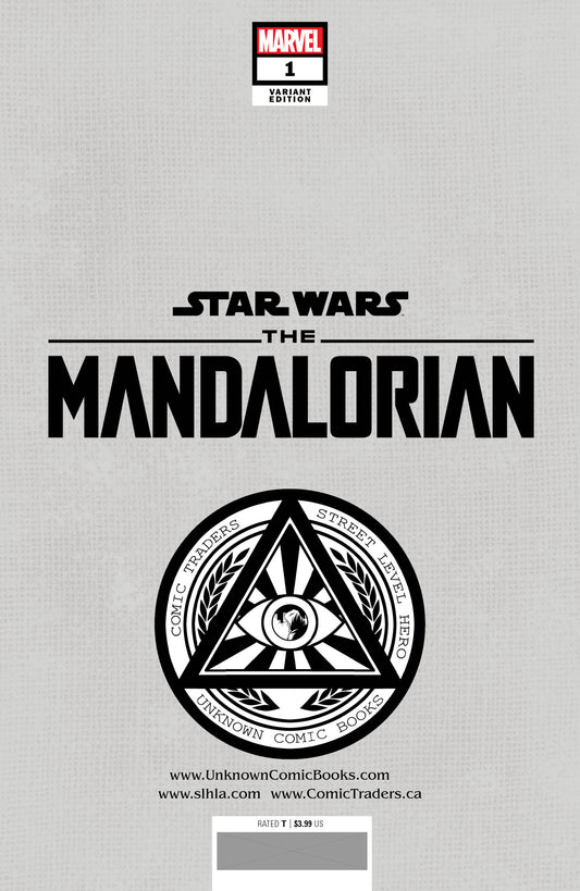 Star Wars: The Mandalorian #1 Unknown Comics Tyler Kirkham Exclusive Var (07/06/2022)