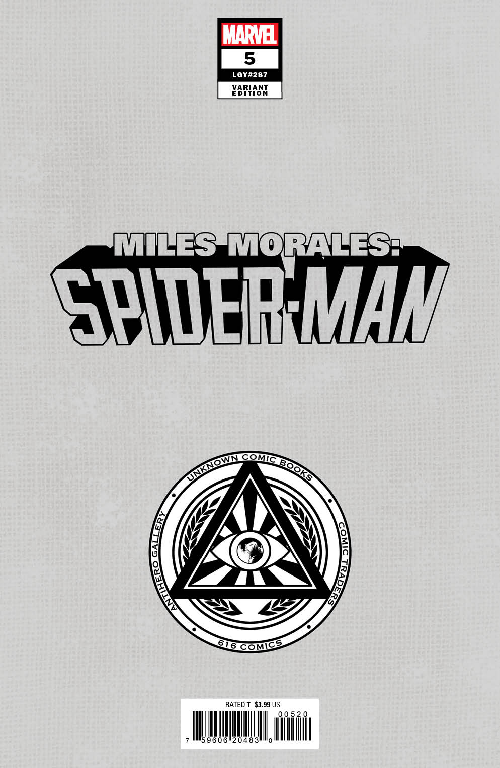 Miles Morales: Spider-Man #5 Unknown Comics Tyler Kirkham Exclusive Virgin Var (04/12/2023)