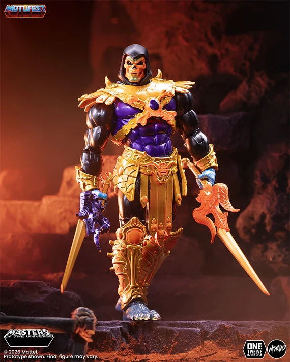 Disco Skeletor Masters of the Universe: 200X Timed Edition 1:12 Scale Action Figure Mondo 2026