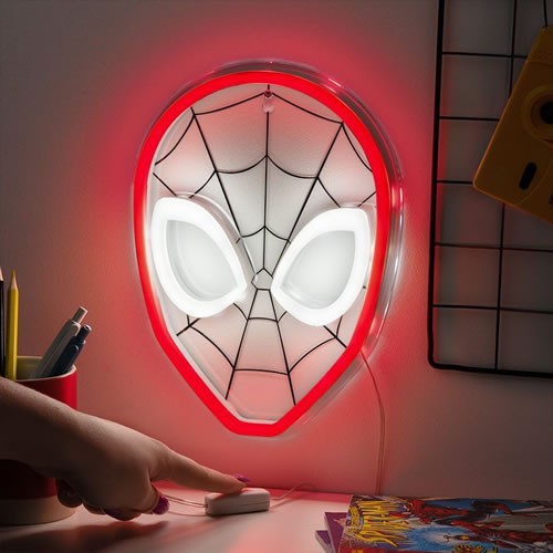 Spiderman Wall Mountable LED Neon Light