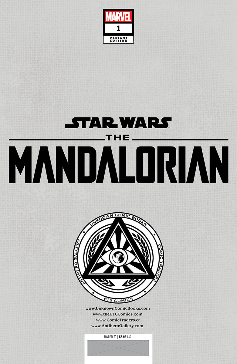 Star Wars: The Mandalorian Season 2 #1 Unknown Comics Mico Suayan Exclusive Var (06/21/2023)