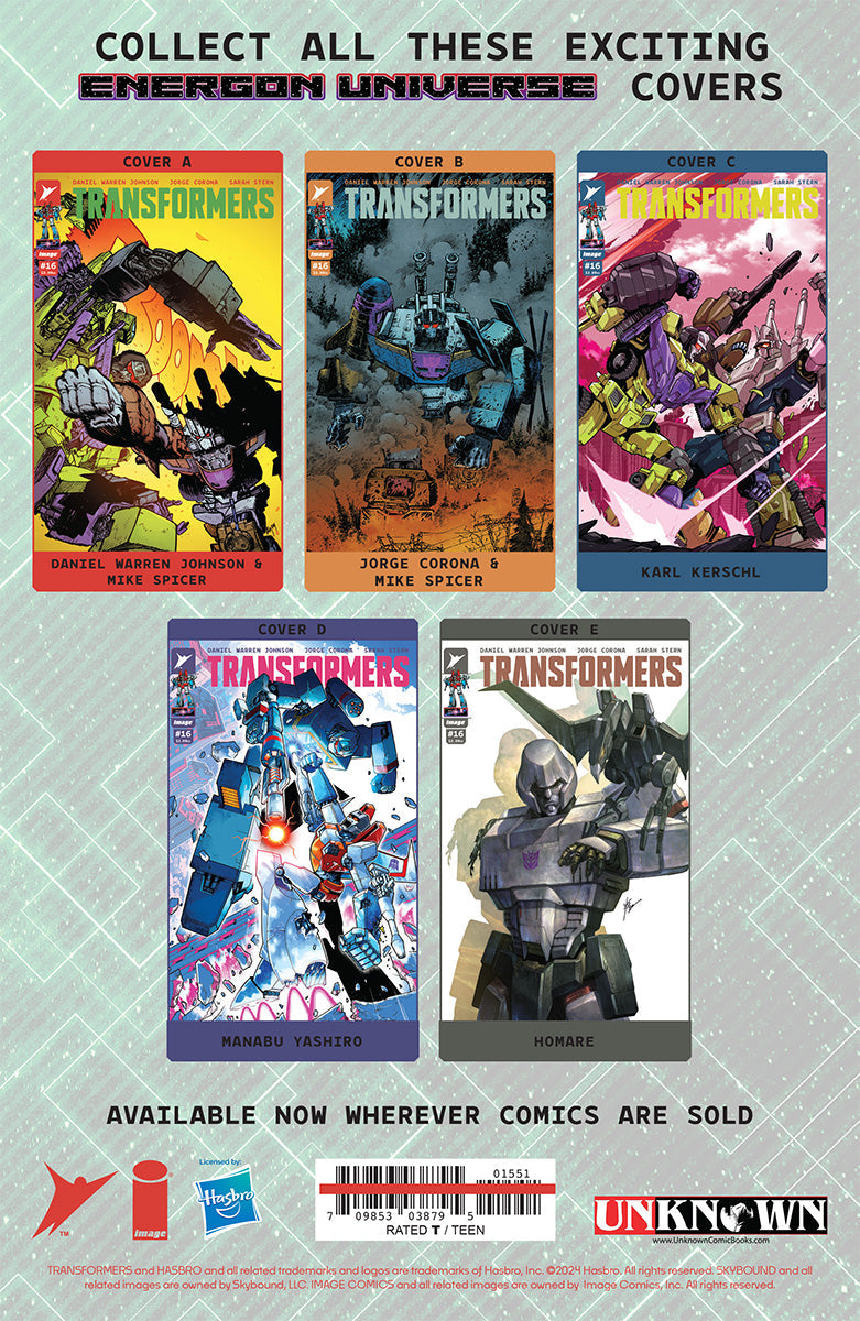 [FOIL] Transformers #16 Unknown Comics Chad HariIn Exclusive Virgin Var (01/08/2025)