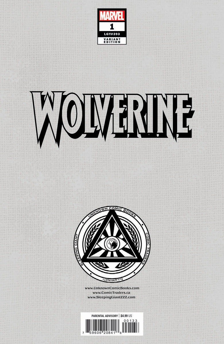 Wolverine #1 Unknown Comics Dell’Otto Exclusive Virgin Var (09/11/2024)