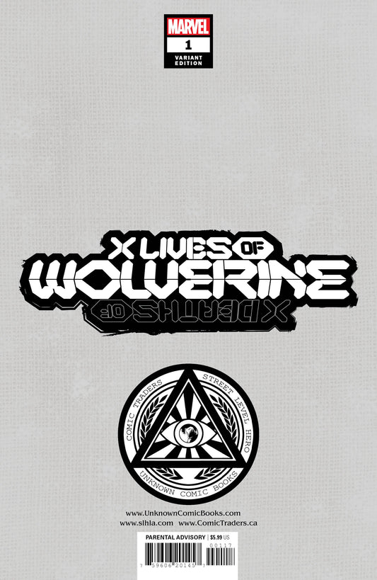 X Lives Of Wolverine 1 Unknown Comics Tyler Kirkham Exclusive Var (01/19/2022)